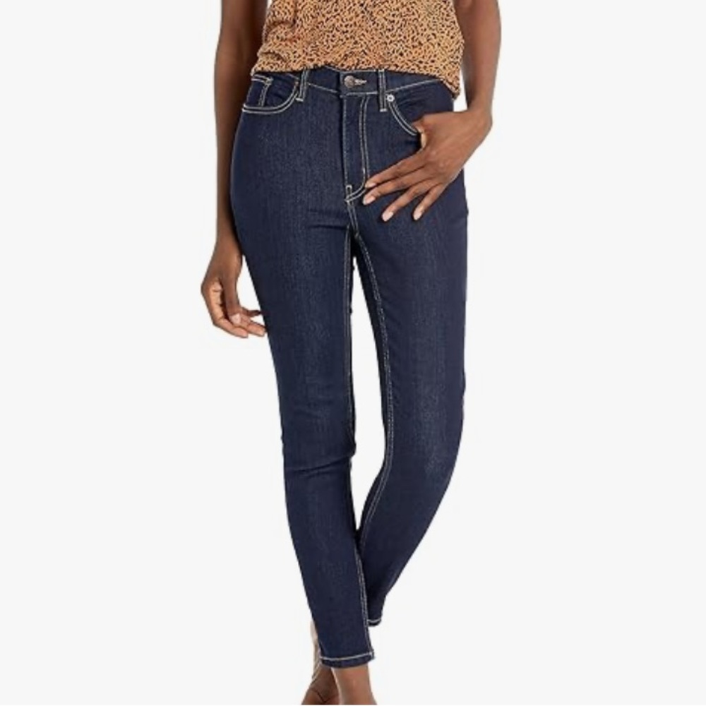 Calvin Klein Women's Hi Rise Skinny Whisper Soft Denim dark Eastford blue nwt